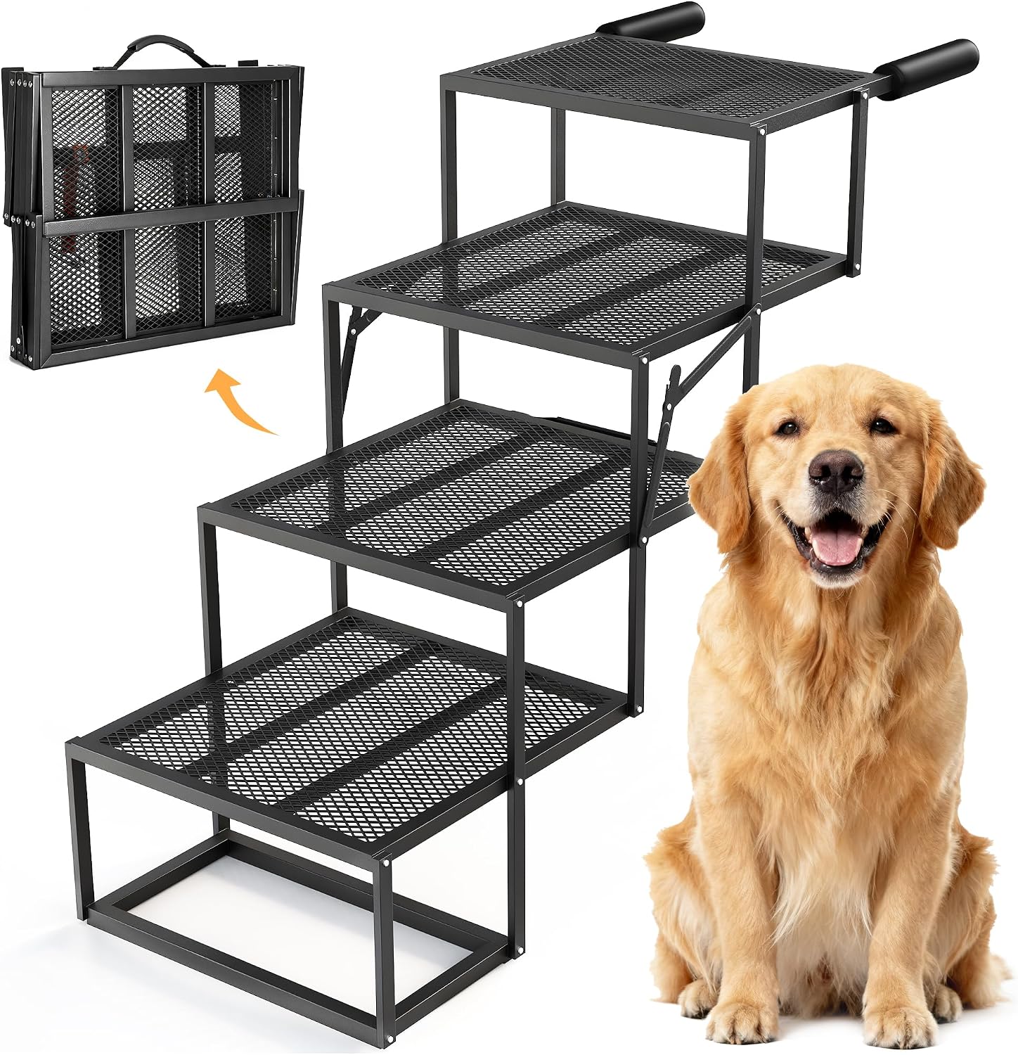 ROTTOGOON Dog Stairs Car Foldable