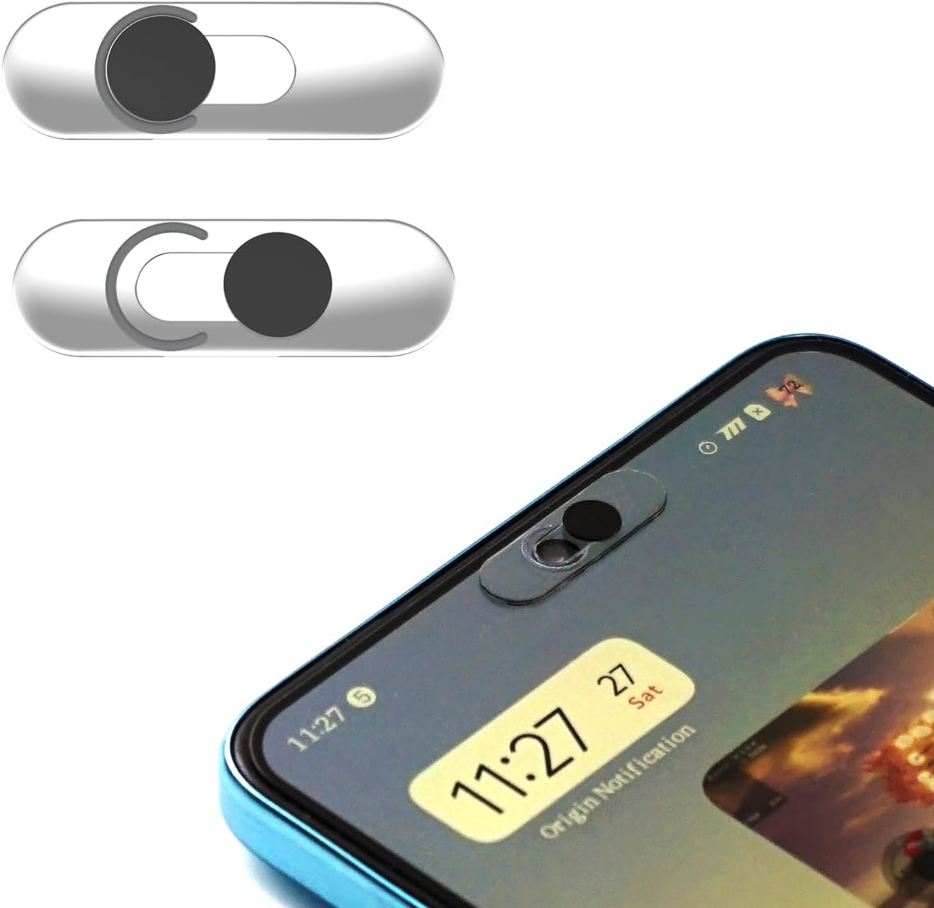 Front Camera Cover -Smartphones Webcam Cover Protect Privacy