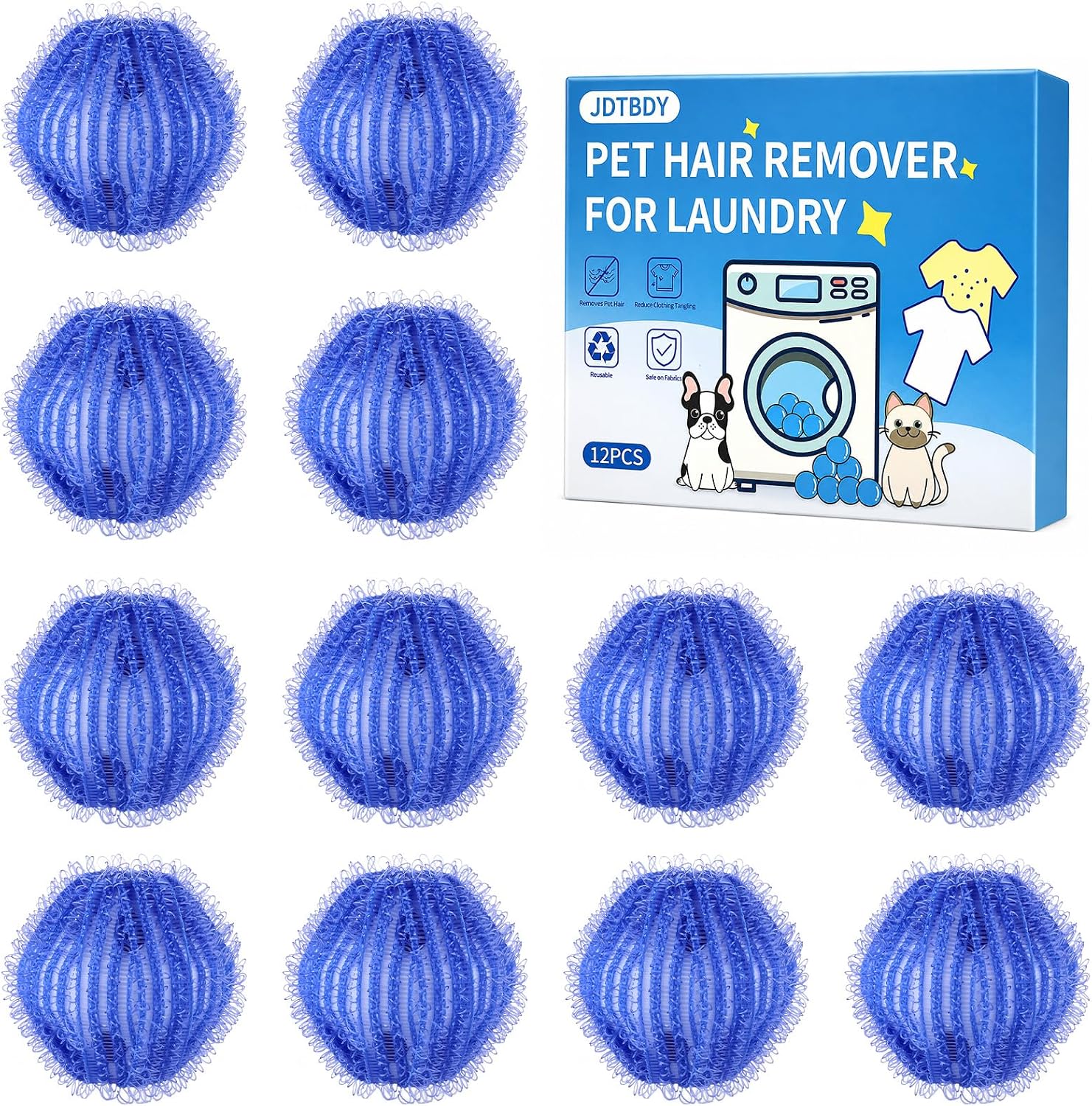 Pet Hair Remover for Laundry- Washing Machine Hair Collector